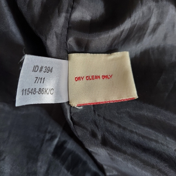 Beverly Hills Princess Black Wool Blend Jacket S - Picture 14 of 14